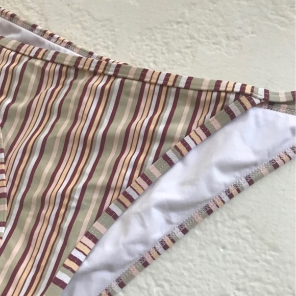 Zulu & Zephyr Stripe Bikini Bottom - Picture 3 of 4